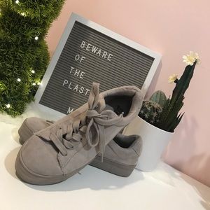 Grey women’s sneakers